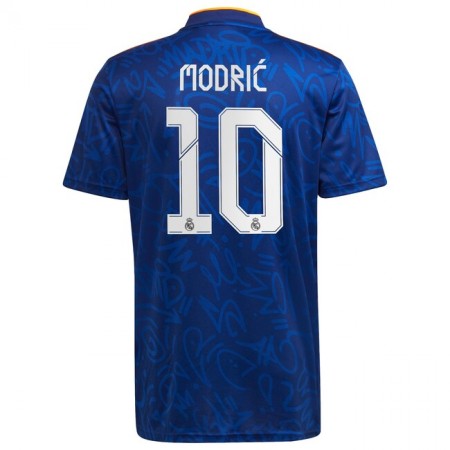 Real Madrid Luka Modrić 10 Udebanetrøje 2021-22 S/S